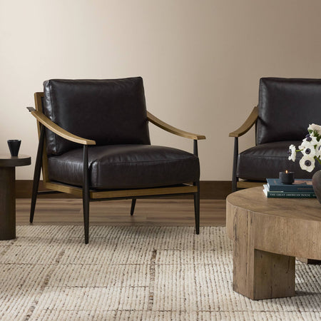 Four Hands Kennedy Chair in Sonoma Black – Addison West