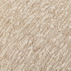 Close up of Four Hands Kirby Accent Bench in Solema Cream on a white background at Addison West