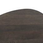 Close up of Four Hands Large Zion Nesting Coffee Table in Grey Tobacco Oak on a white background at Addison West