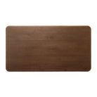Four Hands Lola Coffee Table in Umber Oak Veneer on a white background at Addison West