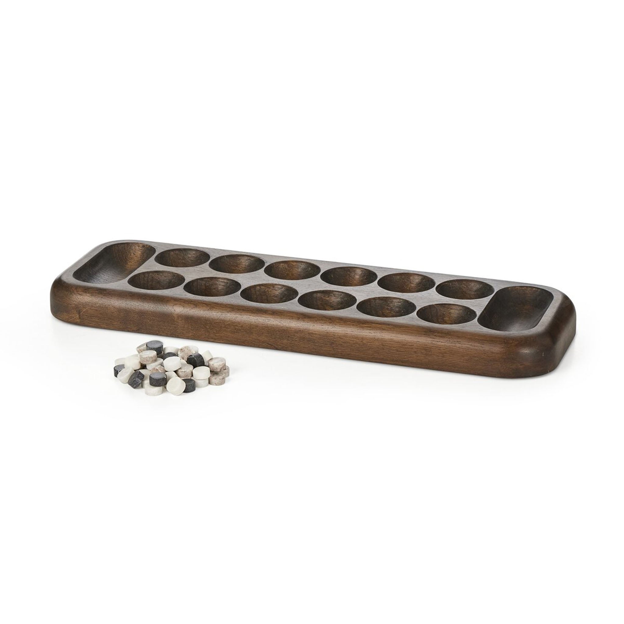 Four Hands Mancala Board Mixed in Reclaimed Marble - Addison West 