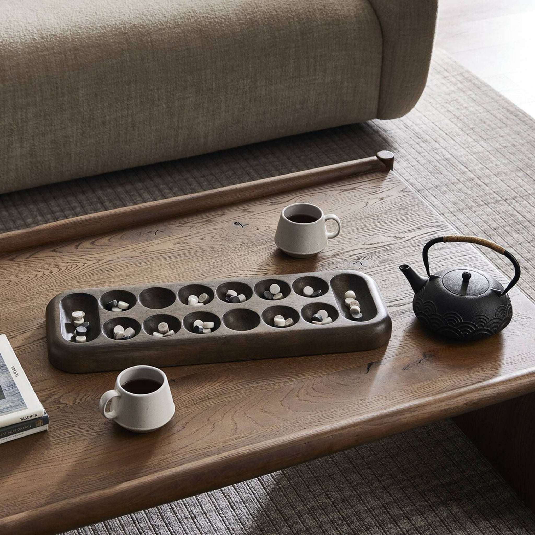 Four Hands Mancala Board Mixed in Reclaimed Marble - Addison West 