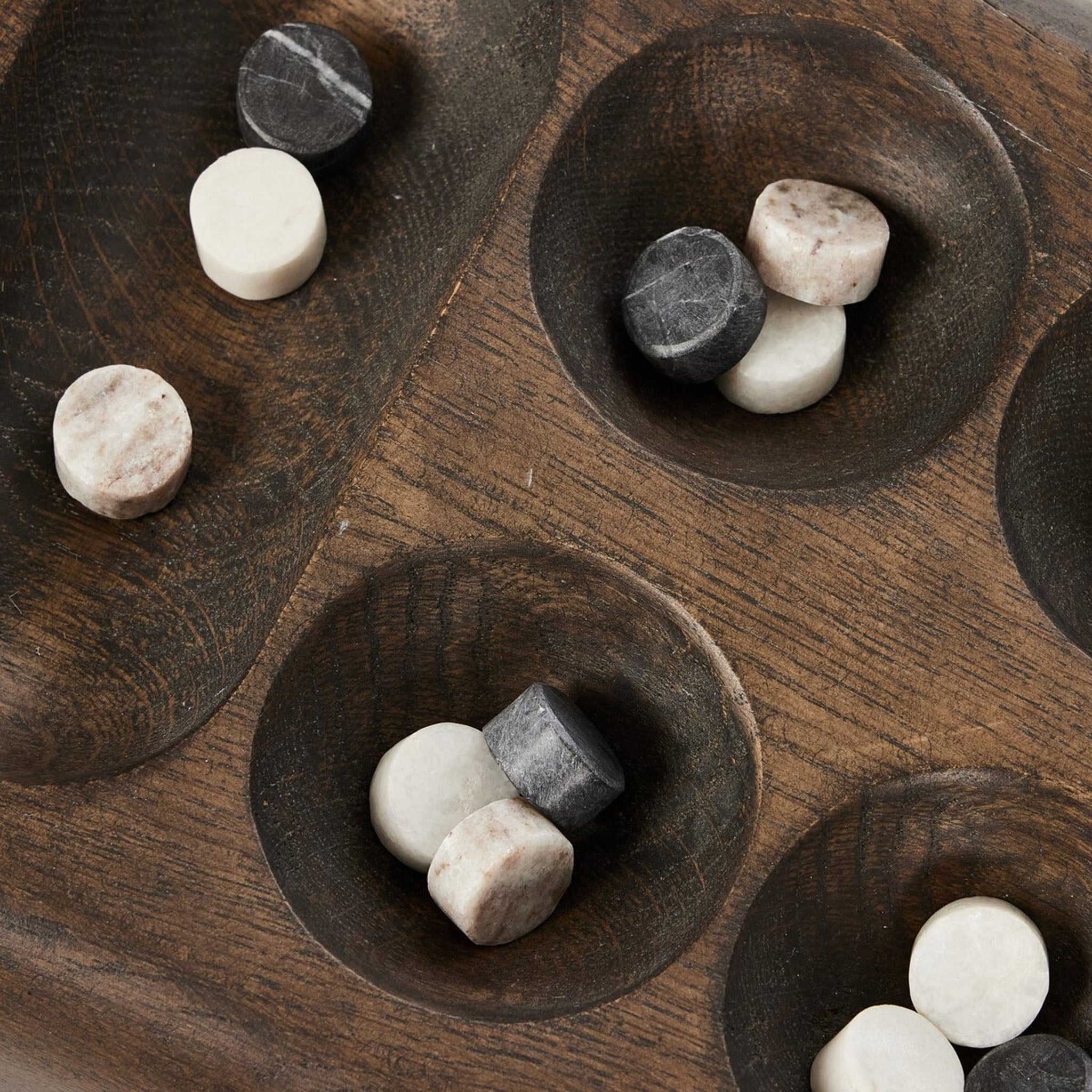 Four Hands Mancala Board Mixed in Reclaimed Marble - Addison West 