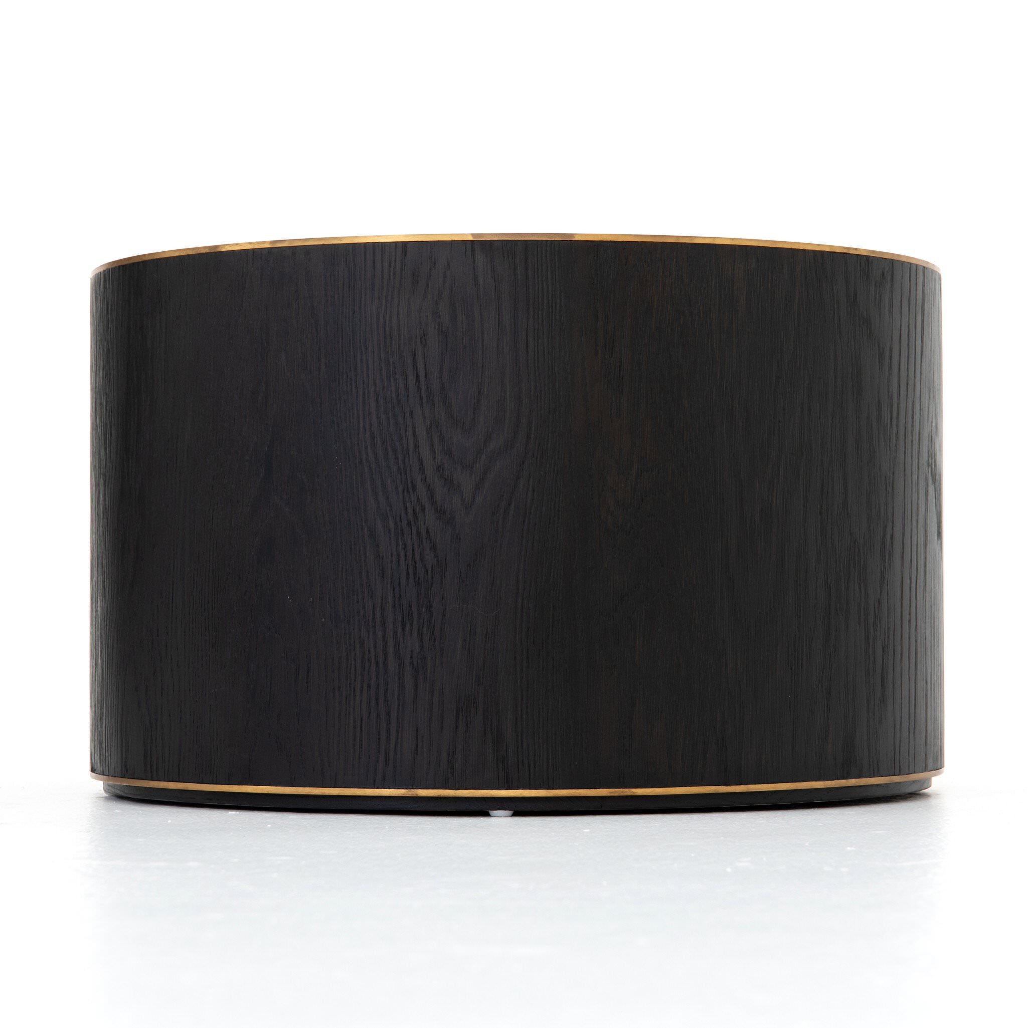 Four Hands Perry Bunching Table in Light Ebony on a white background at Addison West