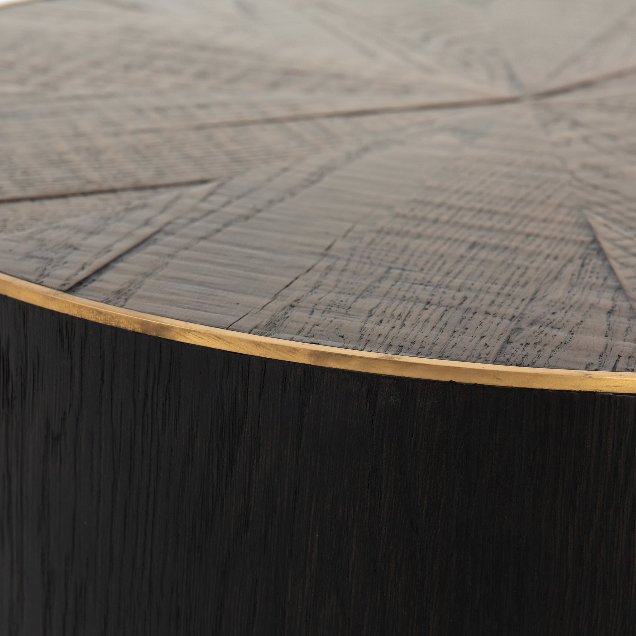 Four Hands Perry Bunching Table in Light Ebony  at Addison West