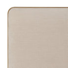 Close up of Four Hands Pierce Bed in Holland Sand, Queen on a white background at Addison West