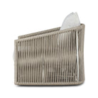 Four Hands Porto Outdoor Swivel Chair in Alessi Linen on a white background at Addison West