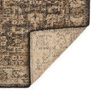 Close up of Four Hands Prato Hand Knotted Rug in Prato Espresso, 3'x9' on a white background at Addison West