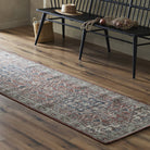 Four Hands Prato Hand Knotted Rug in Prato, 3'x9' in an entryway at Addison West