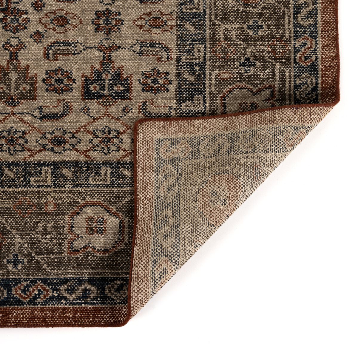 Close up of Four Hands Prato Hand Knotted Rug in Prato, 8'x10' on a white background at Addison West