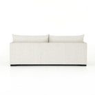Back of Four Hands Queen Wickham Sleeper Sofa in Alameda Snow on a white background at Addison West