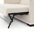 Close up of Four Hands Queen Wickham Sleeper Sofa in Alameda Snow on a white background at Addison West
