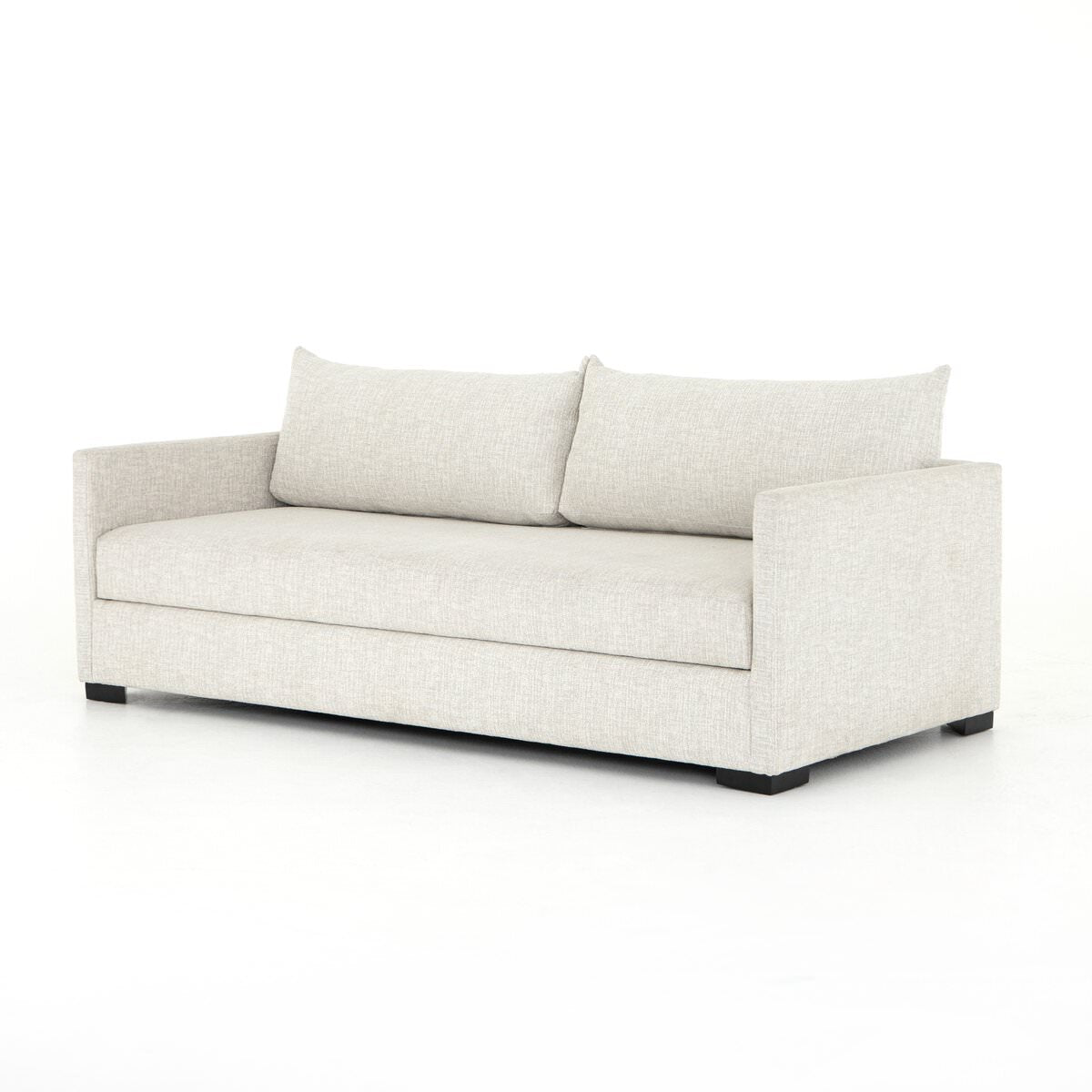 Four Hands Queen Wickham Sleeper Sofa in Alameda Snow on a white background at Addison West