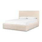 Four Hands Quincy Bed in Lisbon Cream, Queen on white background at Addison West.