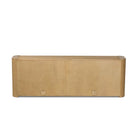 Back of Close up of Four Hands Radius Sideboard in Light Blonde Sungkai Veneer on a white background at Addison West