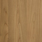 Close up of Four Hands Radius Sideboard in Light Blonde Sungkai Veneer on a white background at Addison West