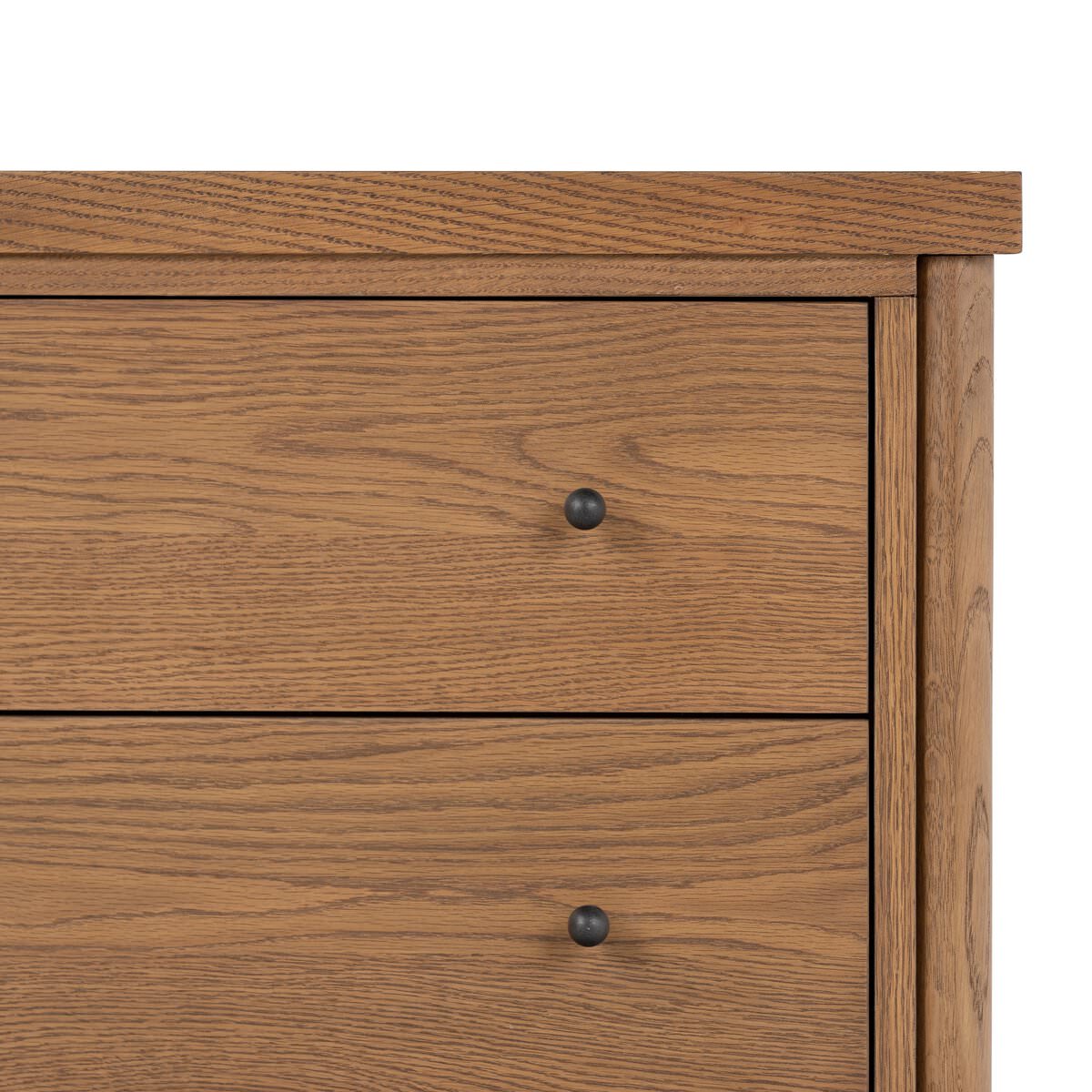 Close up of Four Hands Roark Nightstand on a white background