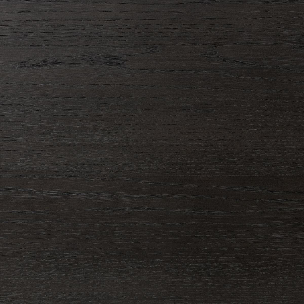 Close up of Four Hands Roark Tall Dresser in Ebony Oak Veneer  at Addison West