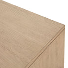 Four Hands Rosedale Nightstand in Yucca Oak Veneer on white background at Addison West.