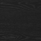Close up of Four Hands Rosenell Console Table - 78" in Black Oak Solid at Addison West