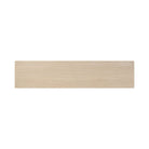 Top of Four Hands Rosenell Console Table 60" in Natural Oak Solid on a white background at Addison West