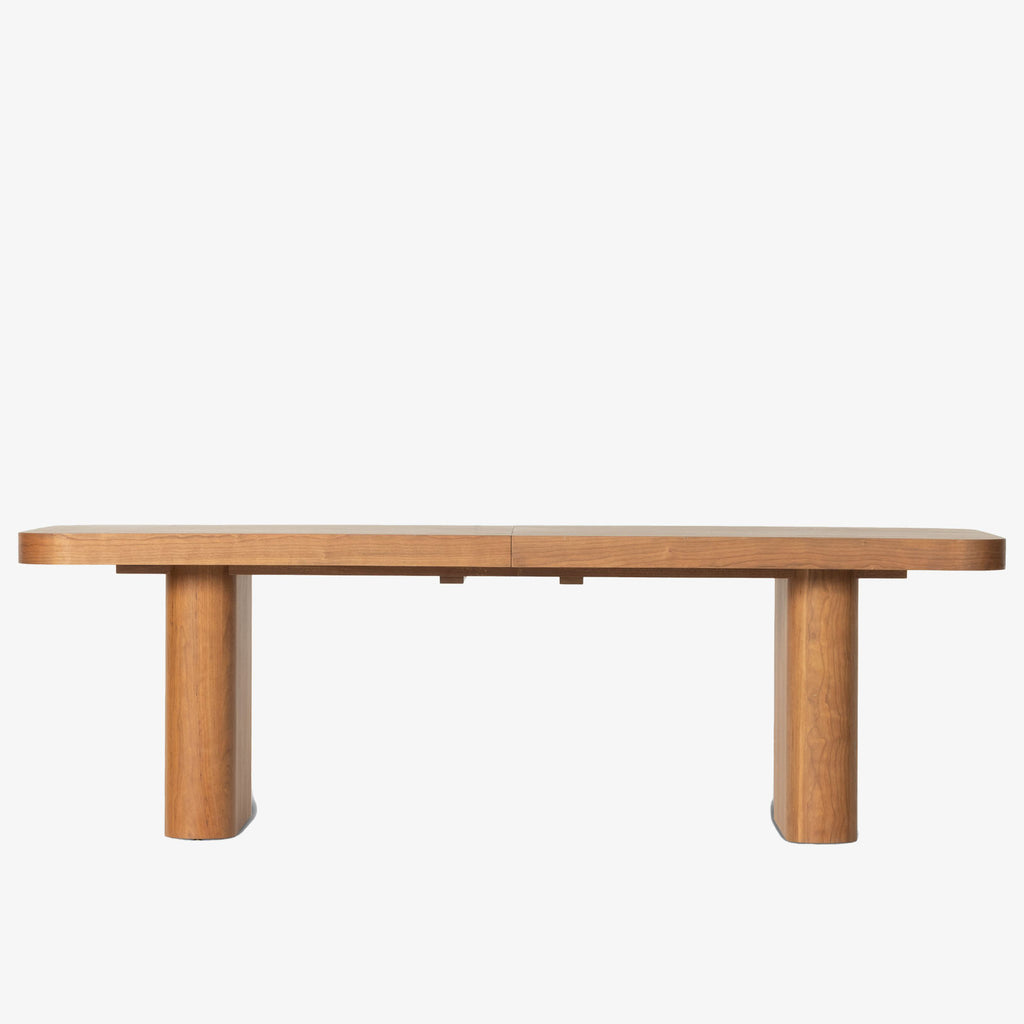 Four Hands Rufina Cherry Extendable Dining Table on a white background