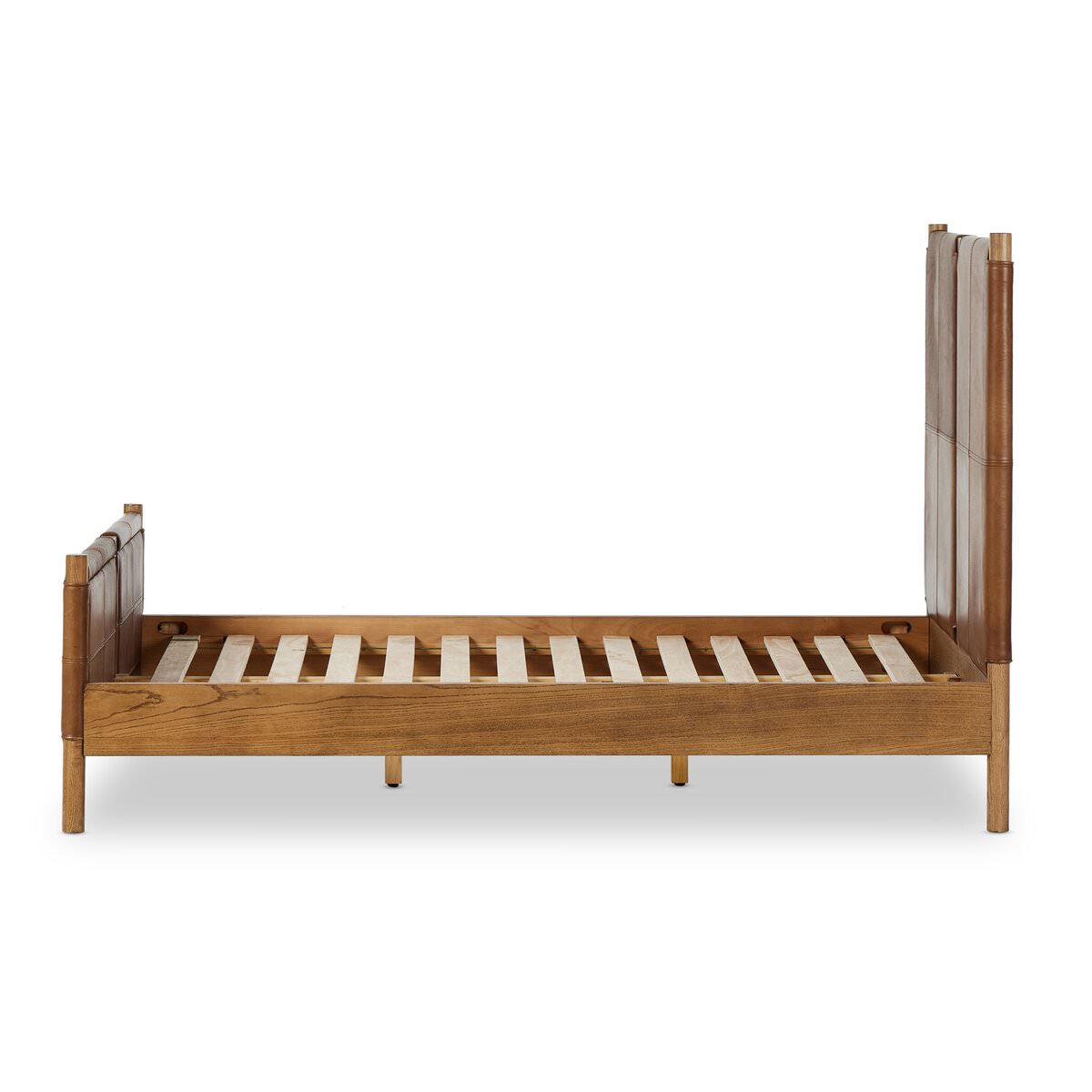 Four Hands Salado Bed in Heirloom Sienna, Queen on a white background at Addison West