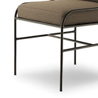 Four Hands Segovia Outdoor Dining Chair in Alessi Fawn on a white background at Addison West