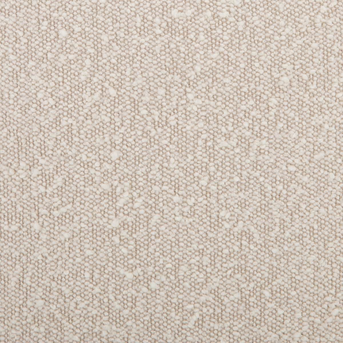 Close up of Four Hands Sinclair Large Round Ottoman in Knoll Natural at Addison West