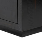 Four Hands Suki Nightstand in Burnished Black - Addison West 
