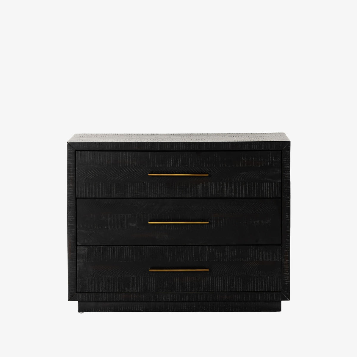 Four Hands Suki Nightstand in Burnished Black Addison West