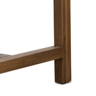 Four Hands Sullivan Small Nightstand in Saddle Tan Veneer on white background at Addison West.