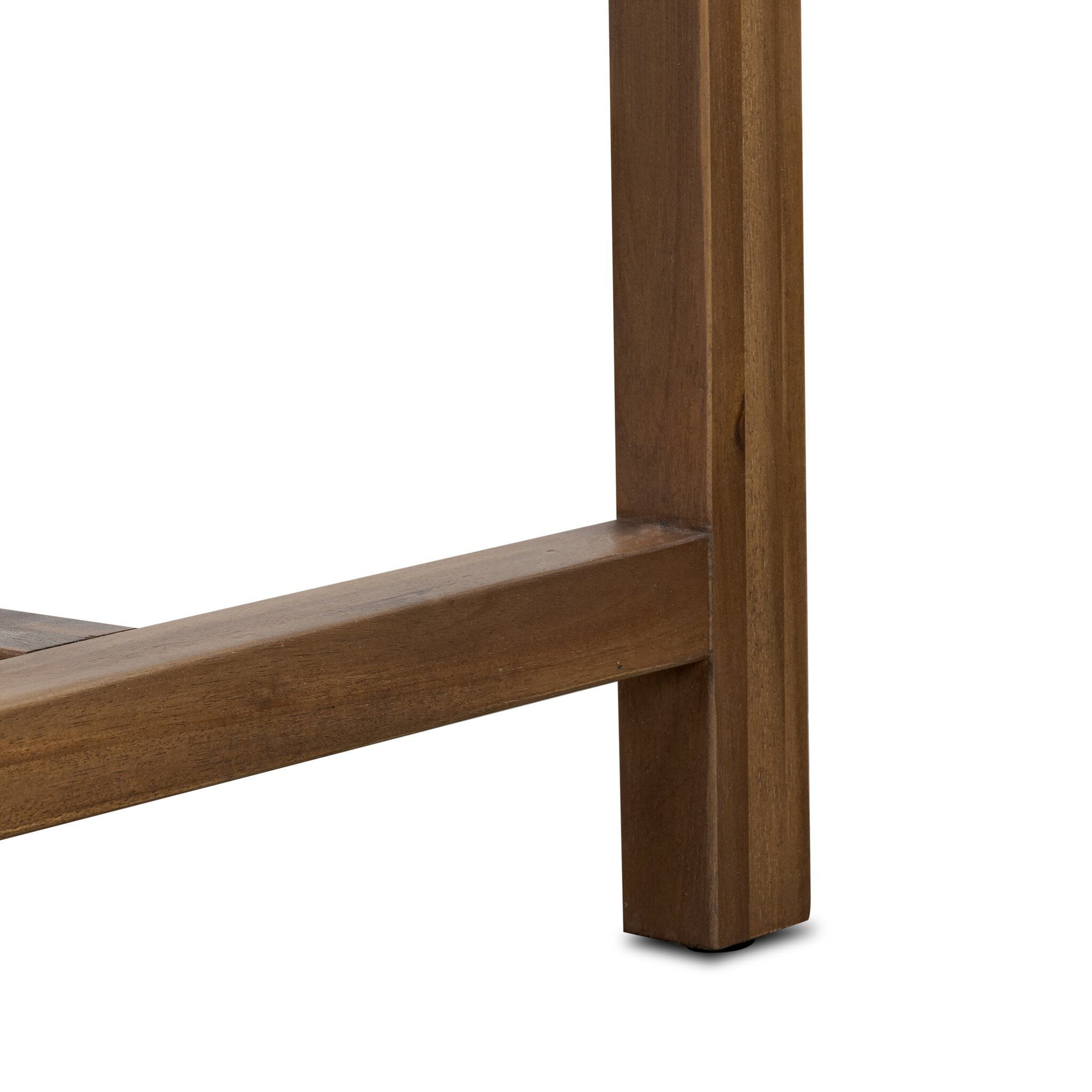 Four Hands Sullivan Small Nightstand in Saddle Tan Veneer on white background at Addison West.