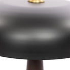 Close up of Four Hands Tennon Table Lamp in Russet Mango on a white background at Addison West