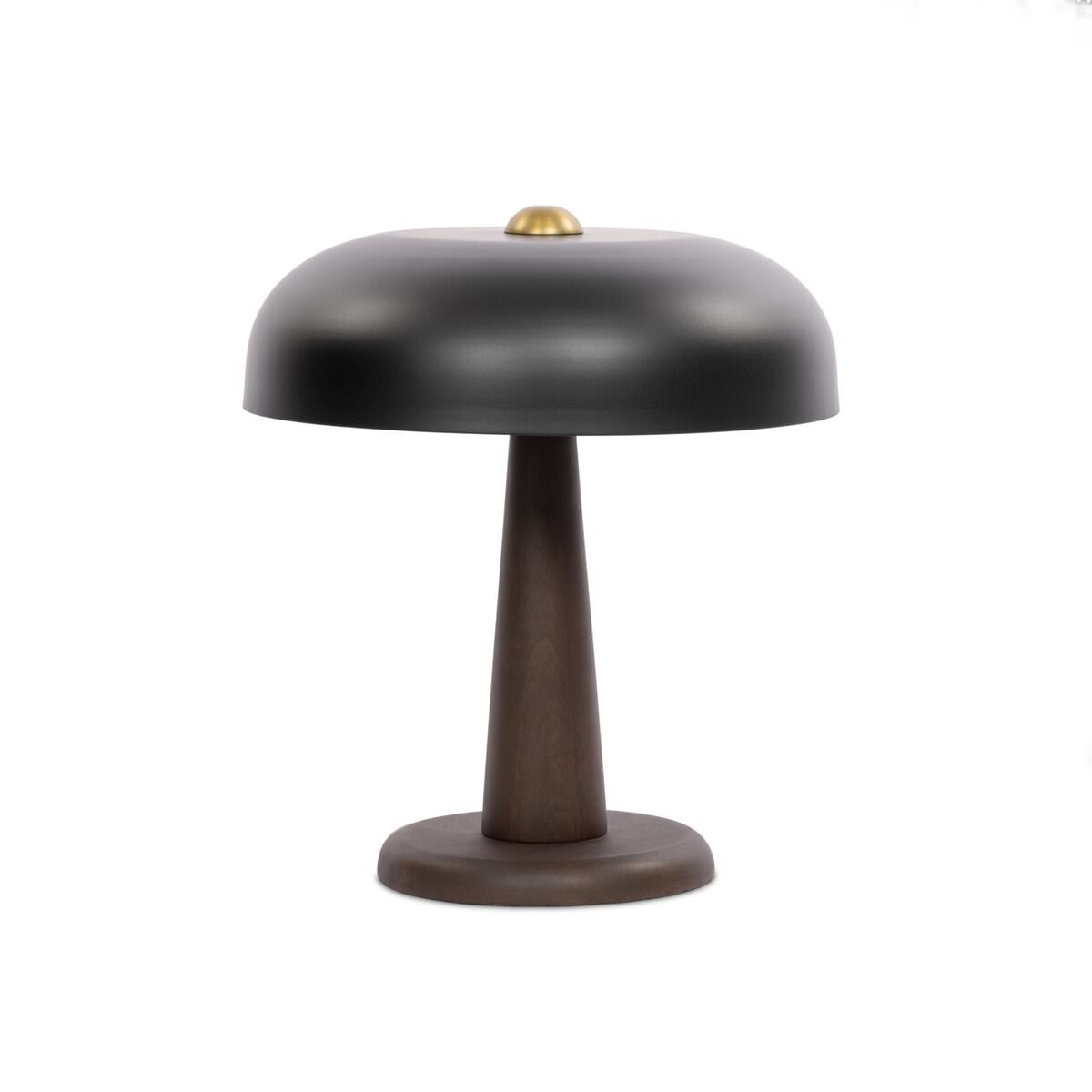 Four Hands Tennon Table Lamp in Russet Mango on a white background at Addison West