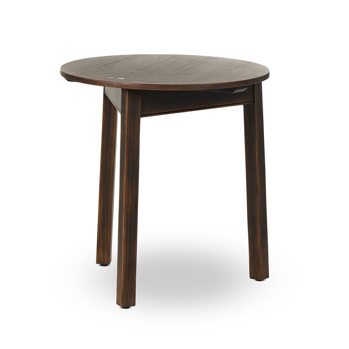 Four Hands The Pimms Table in Aged Brown Finish on a white background