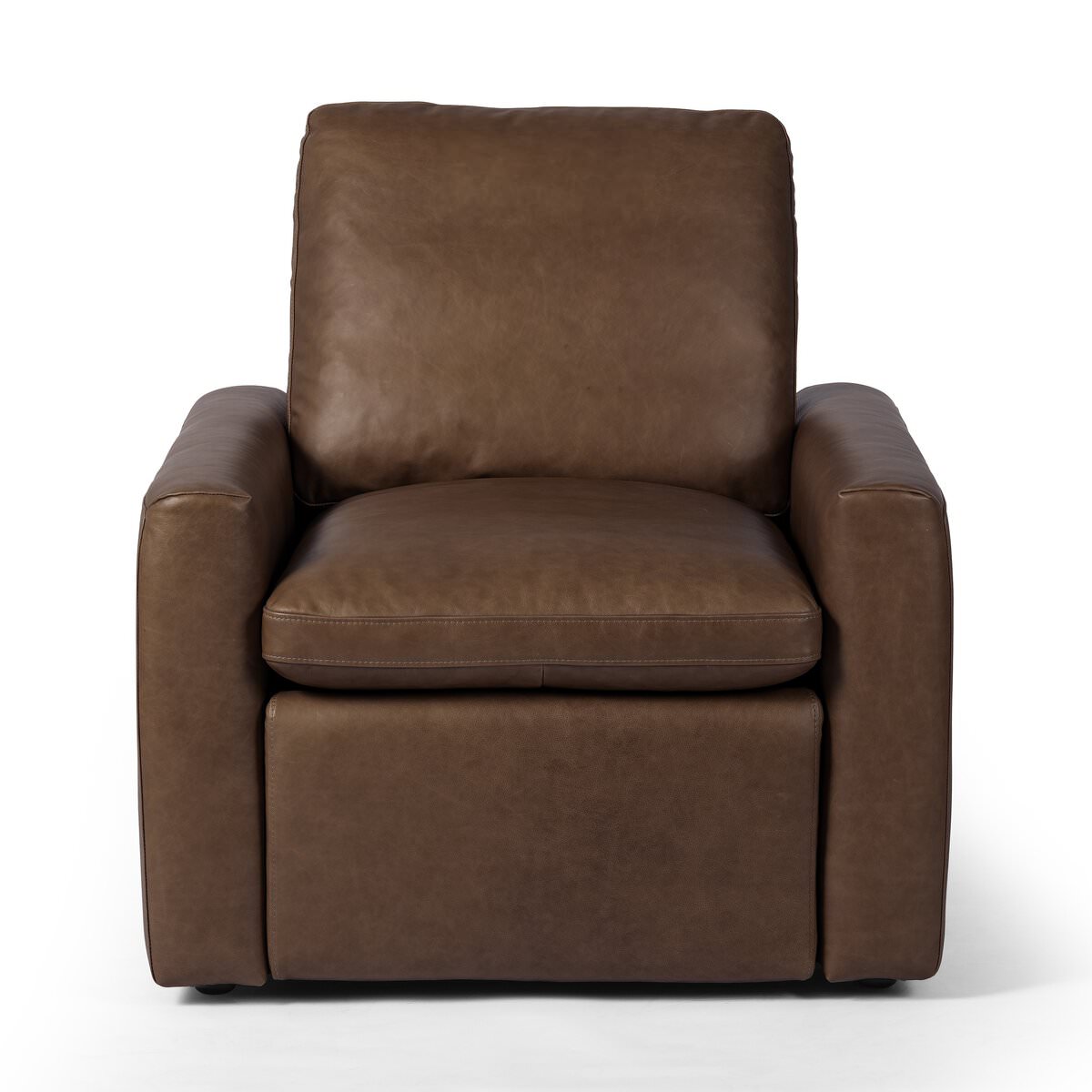Four Hands Tillery Power Recliner Accent Chair in Sonoma Coco on a white background at Addison West