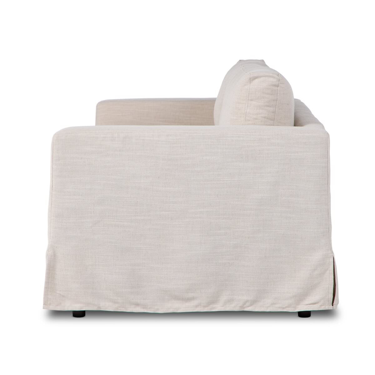 Side of Four Hands Tovana Sofa 95" in Savoy Parchment on a white background at Addison West
