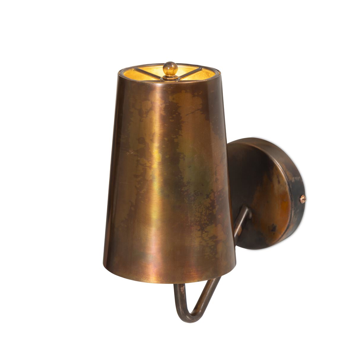  Four Hands Vincennes Sconce in Iridescent Acid Wash on a white background at Addison West