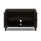 Four Hands Vinco Sideboard in Black Onyx Lacquer on a white background at Addison West