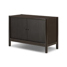 Four Hands Vinco Sideboard in Black Onyx Lacquer on a white background at Addison West