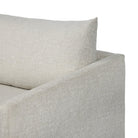Close up of Four Hands Wickham 2-Piece Sleeper Sectional in Alameda Snow on a white background at Addison West