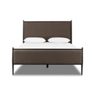 Four Hands Xander Bed Queen in Savoy Coffee, King on white background at Addison West.