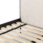 Four Hands Xander Bed in Savoy Parchment on white background at Addison West.