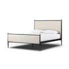Four Hands Xander Bed in Savoy Parchment on white background at Addison West.