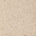 Close up of fabric seat of Four Hands Xavier Dining Armchair in Hasselt Taupe on a white background