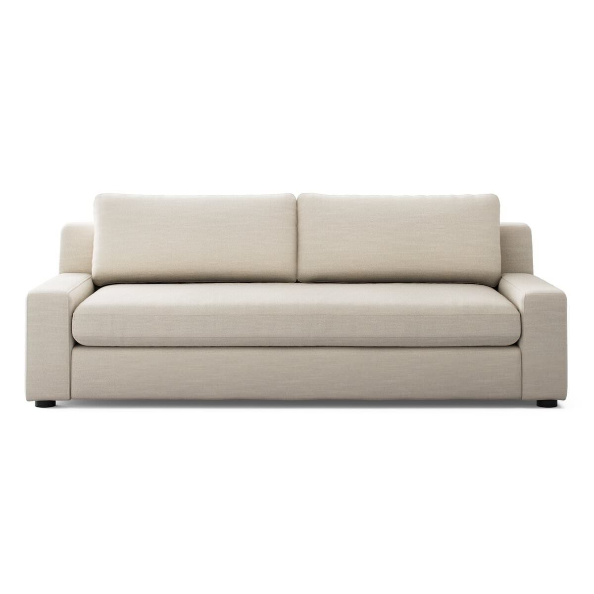 Four Hands Yelena Sofa in Savoy Parchment on a white background at Addison West