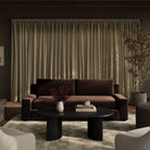 Four Hands Yelena Sofa in Surrey Cocoa in a living room at Addison West