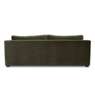 Back of Four Hands Yelena Sofa in Surrey Olive on a white background at Addison West