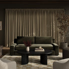 Four Hands Yelena Sofa in Surrey Olive in a living room at Addison West